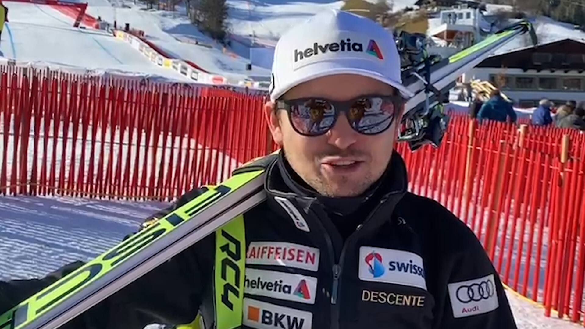 Kitzbühel SkiAss Urs Kryenbühl ist zurück am Ort des Schreckens Blick