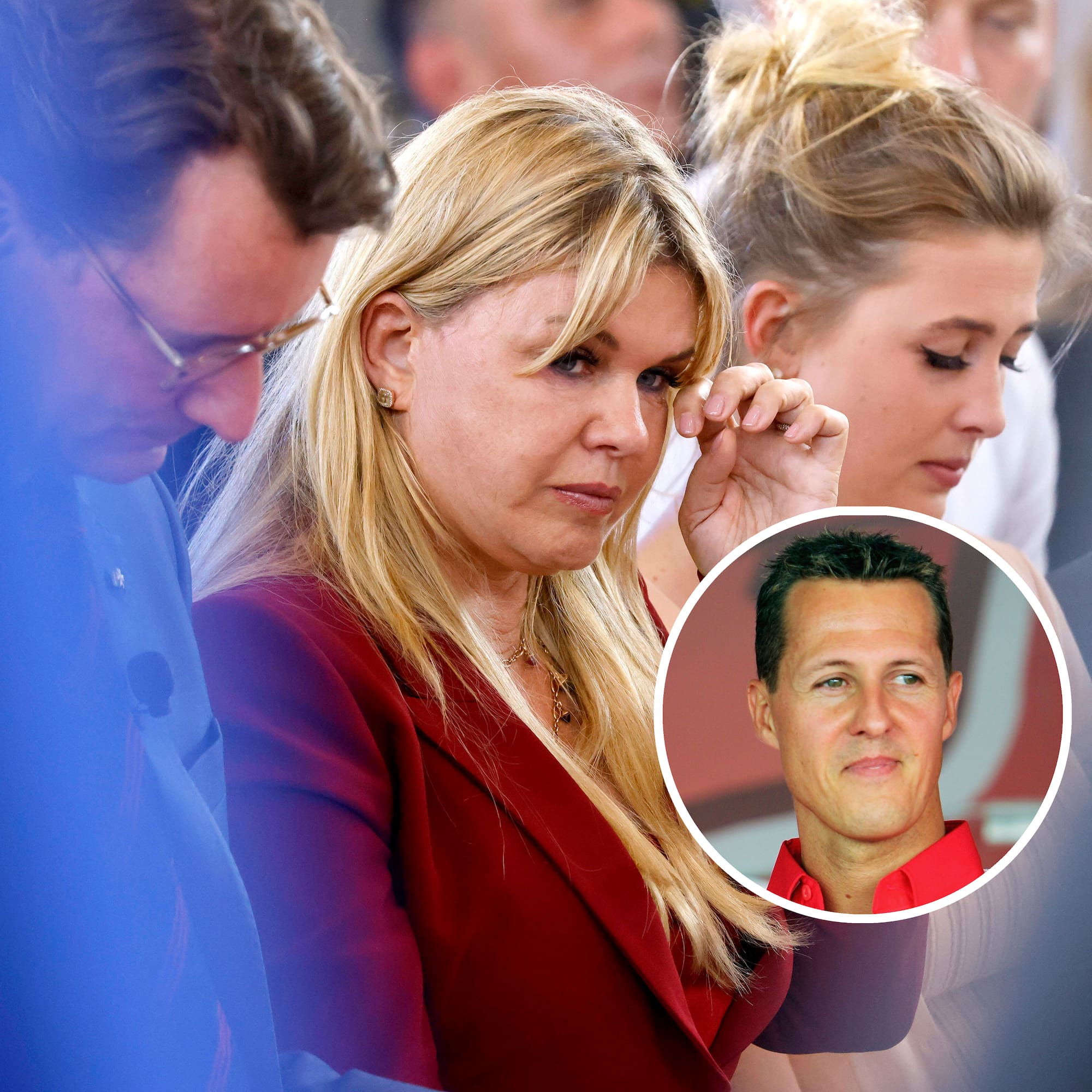 Corinna Schumacher nimmt Preis für ihren Michael entgegen