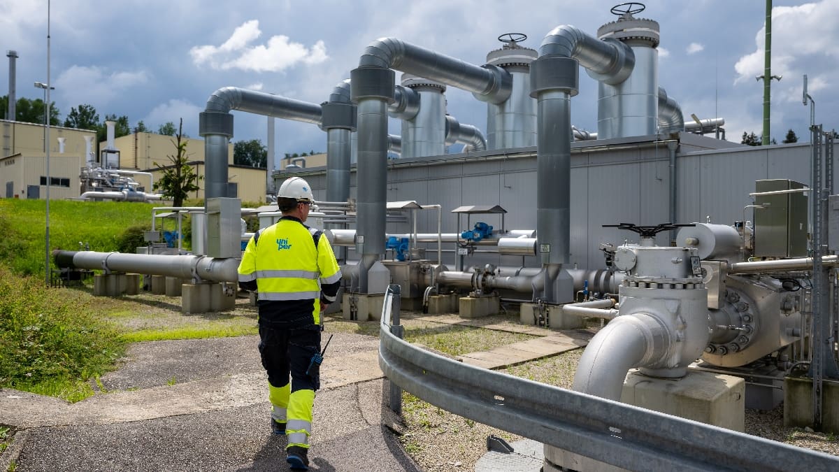 Gasspeicher in Deutschland zu 99,19 Prozent gefüllt - Blick