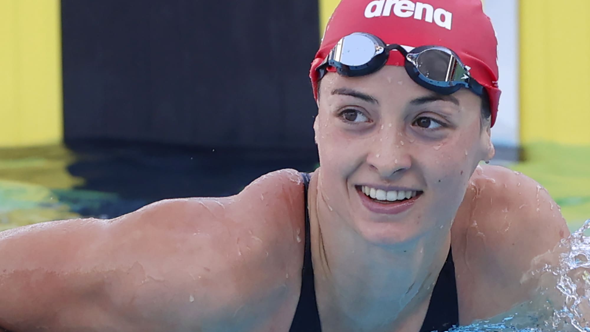 Schwimmen So tickt GoldSchwimmerin Lisa Mamié Blick