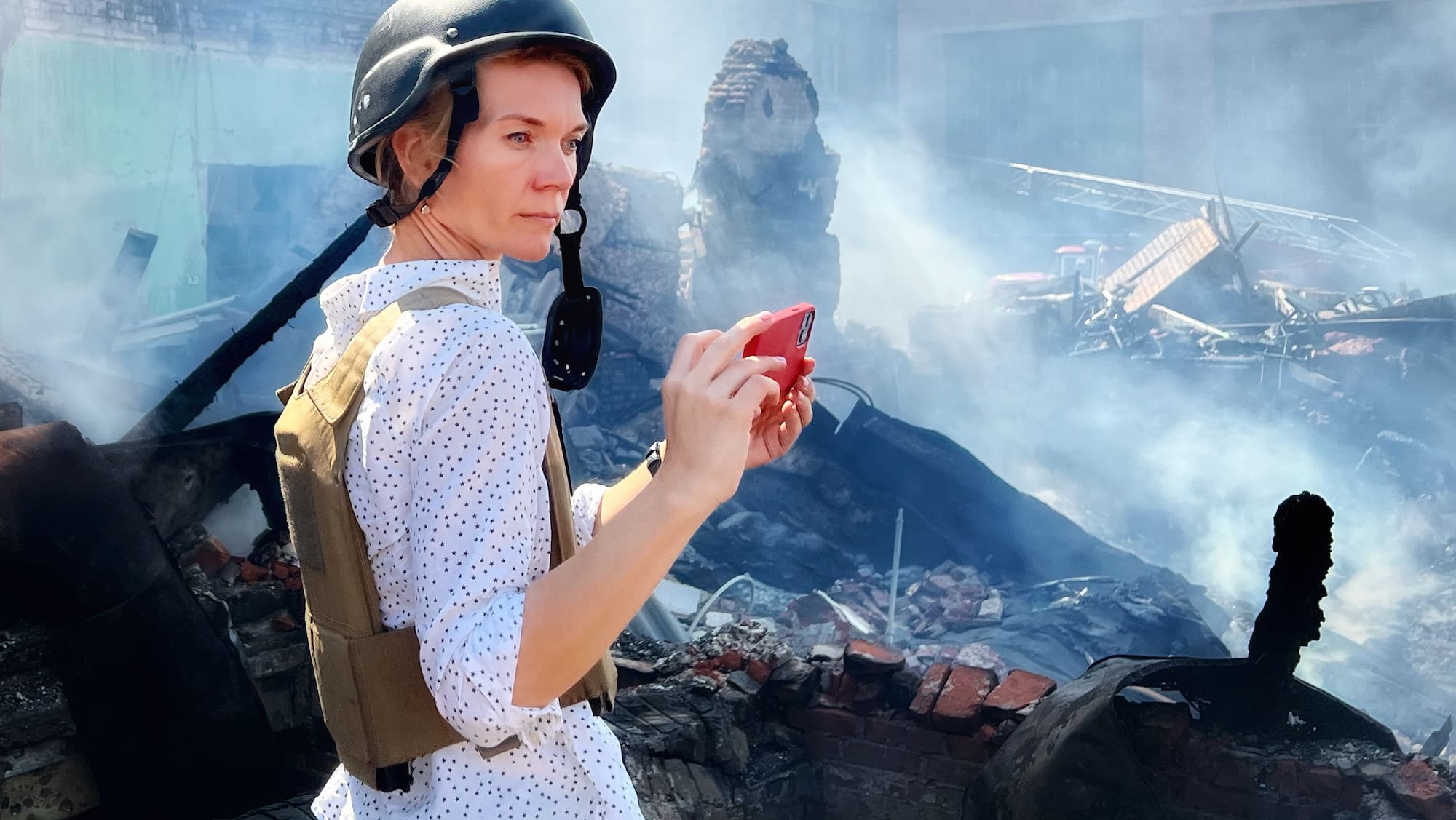 Ein halbes Jahr Krieg Maria Avdeeva, Expertin für russische Desinformation