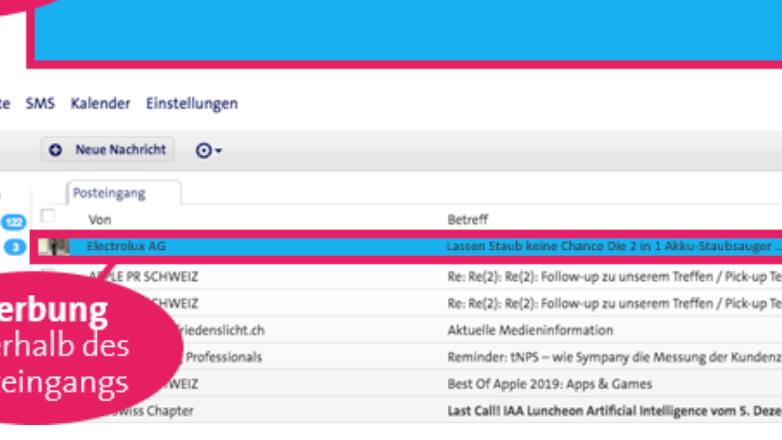 Beliebte Bluewin-Mail: Wer keine Werbung will, muss jetzt zahlen - Blick