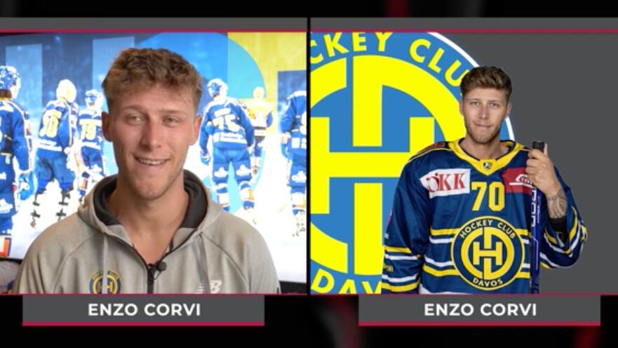 Enzo Corvi im Teamcheck mit RED Blick