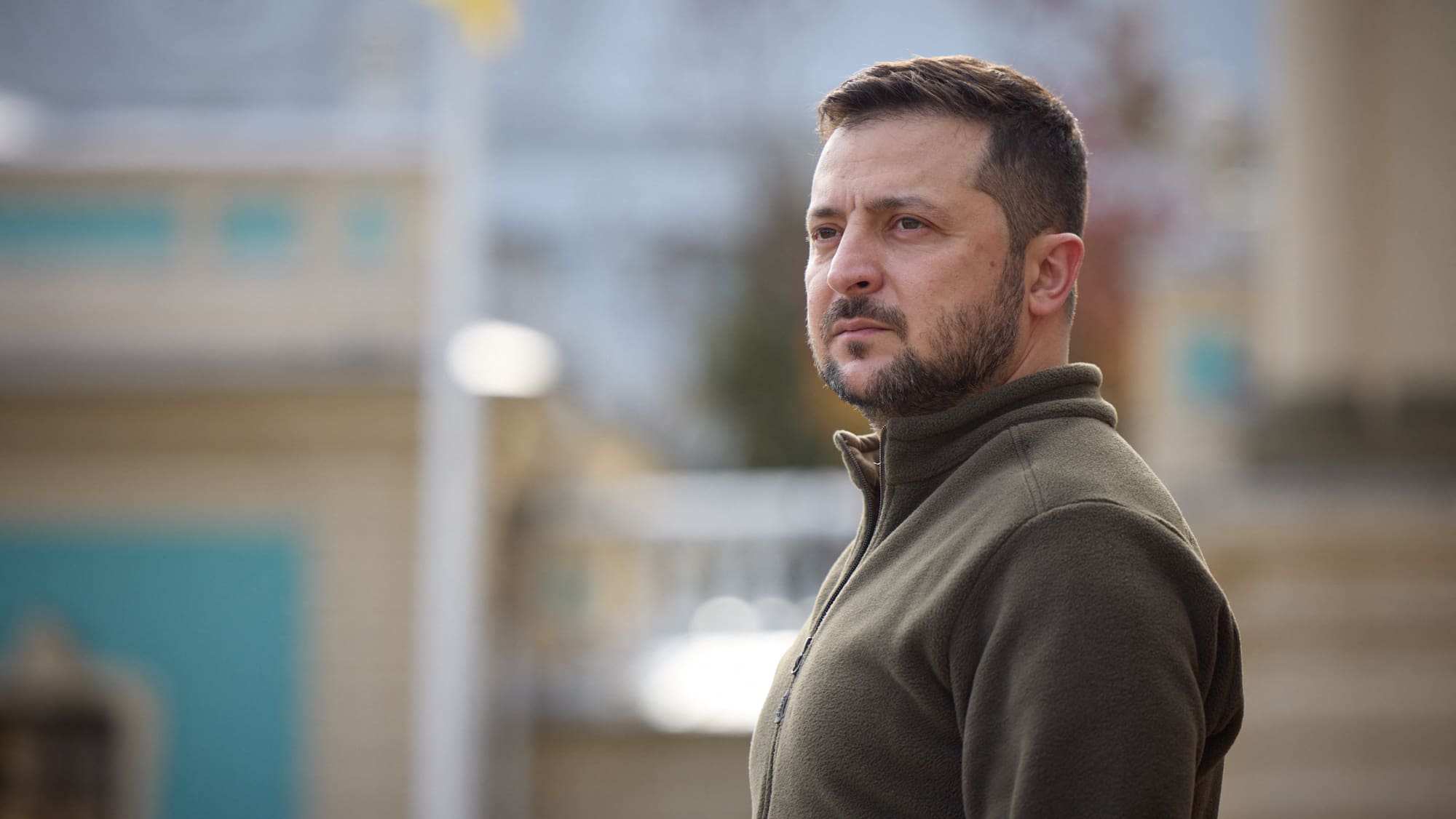 Wolodimir Selenski vergleicht Russland mit Nazis Blick