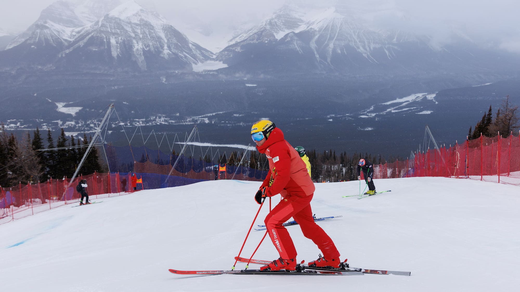 Ski alpin: Aufregung im 1. Lake-Louise-Training – Niels Hintermann im Netz Ski alpin: Aufregung im 1. Lake-Louise-Training – Niels Hintermann im Netz