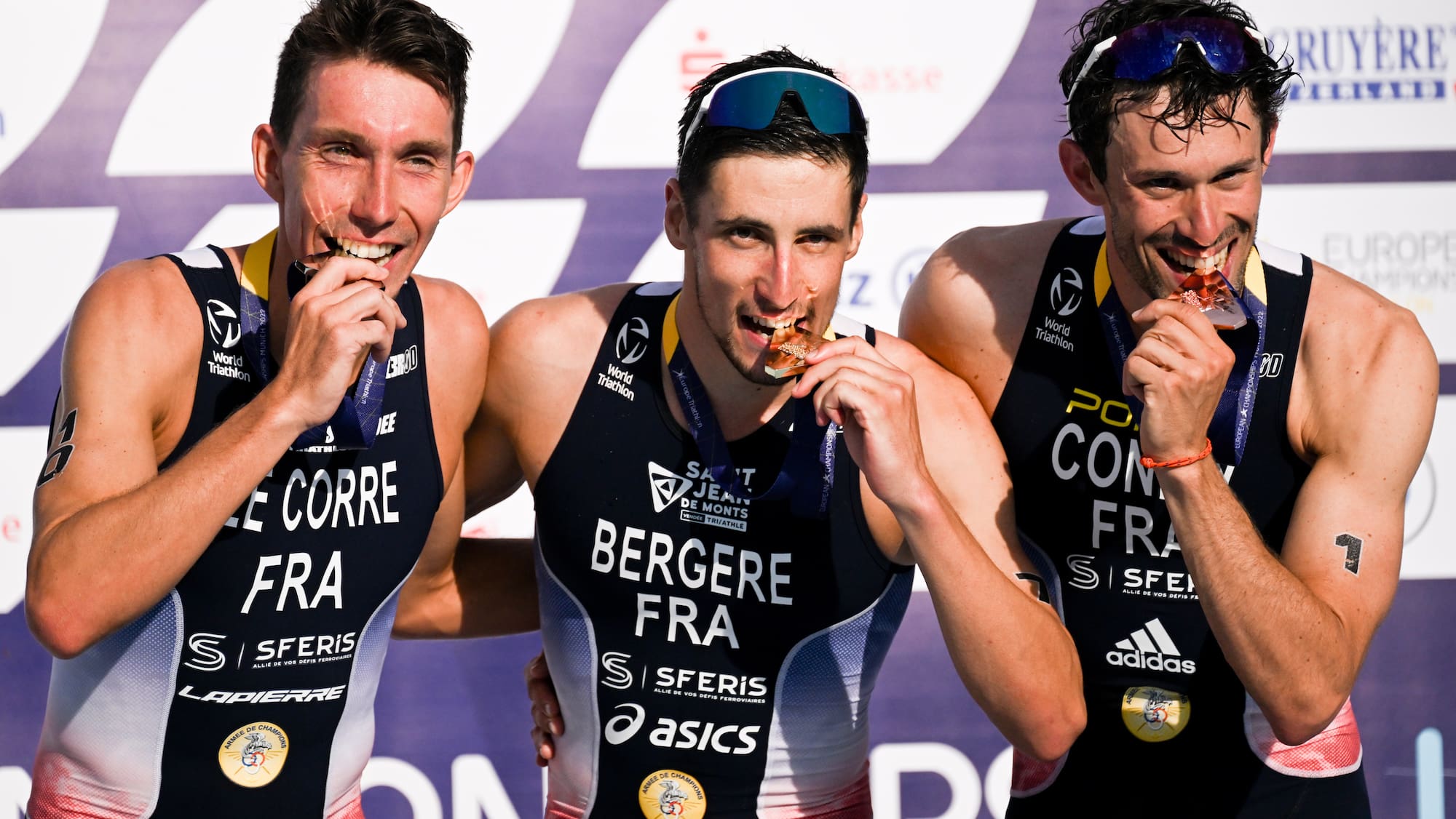 Triathlon TriathlonEuropameister Léo Bergère gewinnt WMSerie Blick