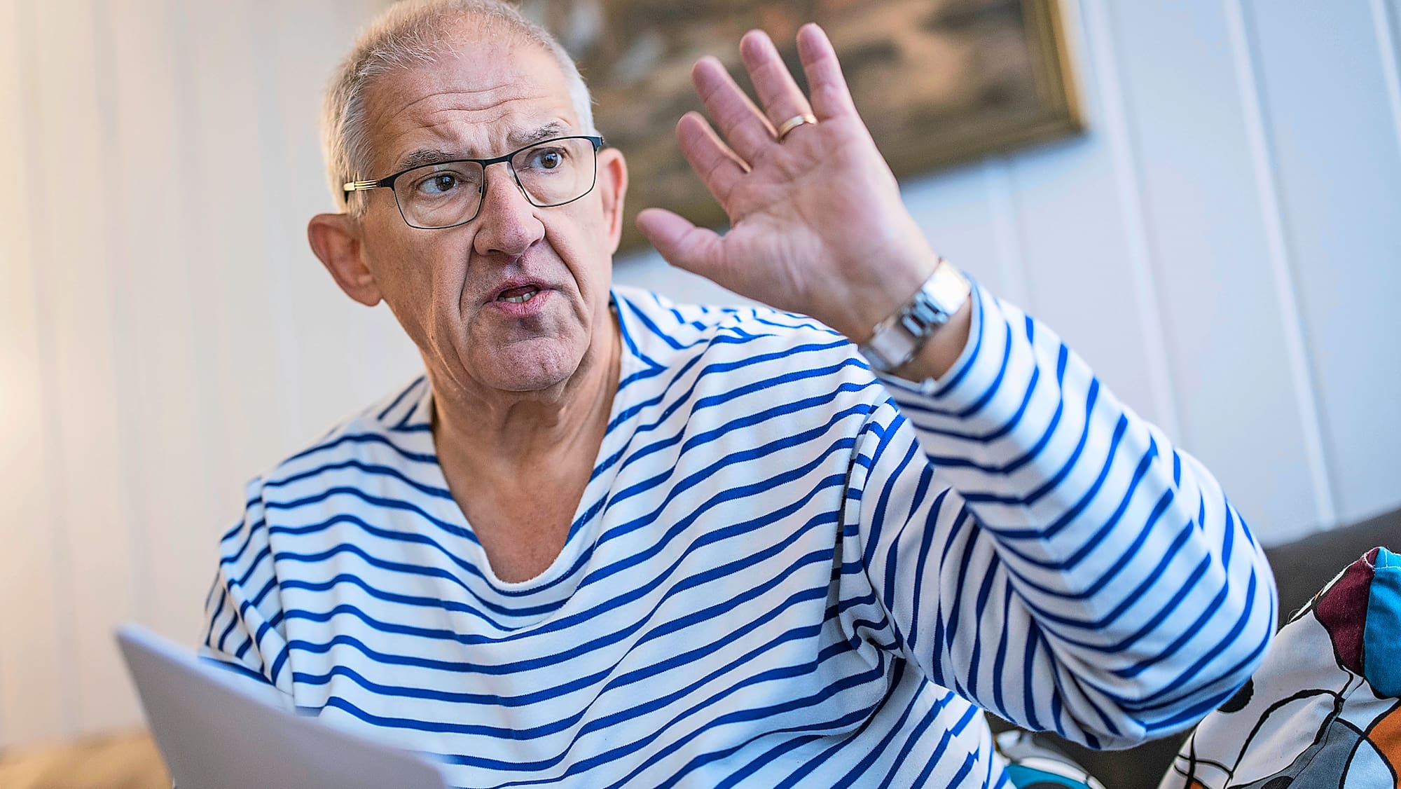 Arbeitsloser hofft auf Weihnachtswunder Blick