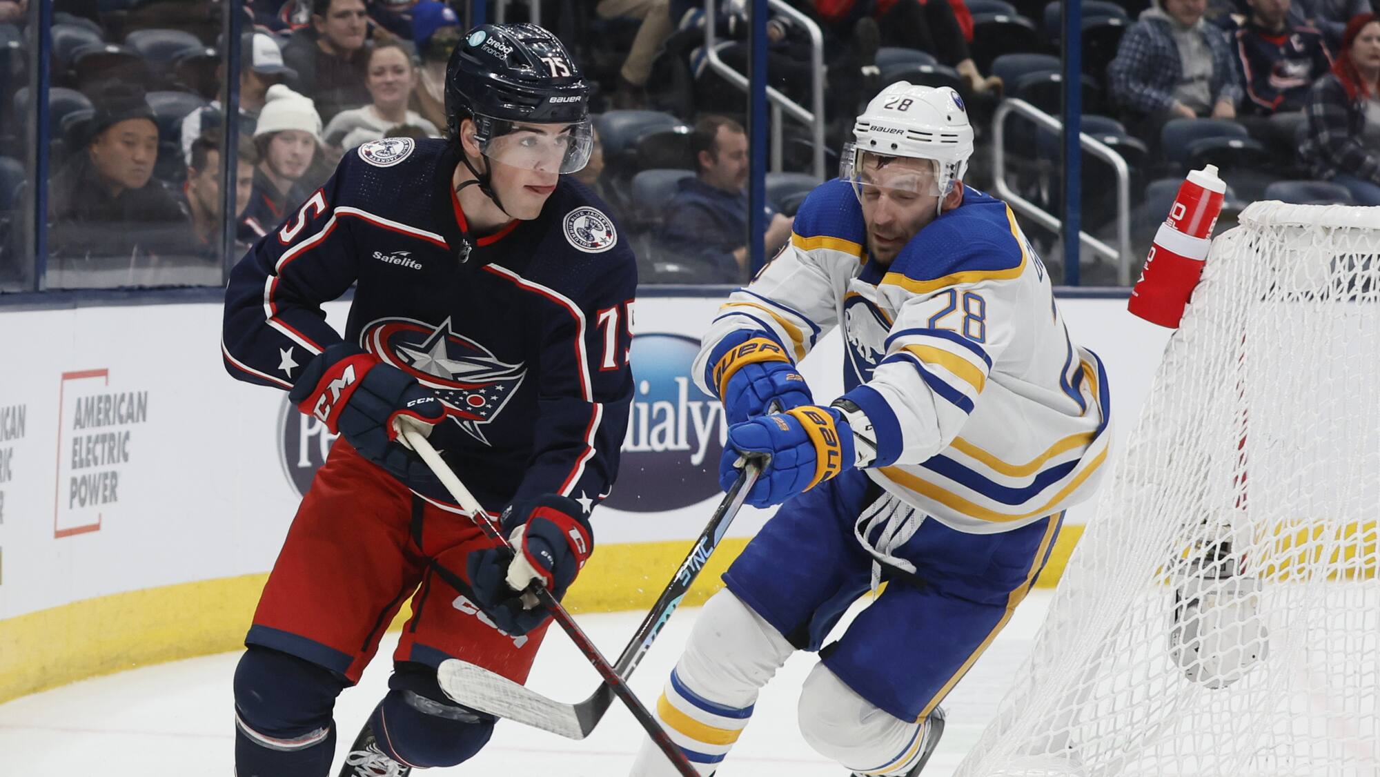 NHL: Die Glücksgefühle von Tim Berni nach seiner Premiere bei Columbus