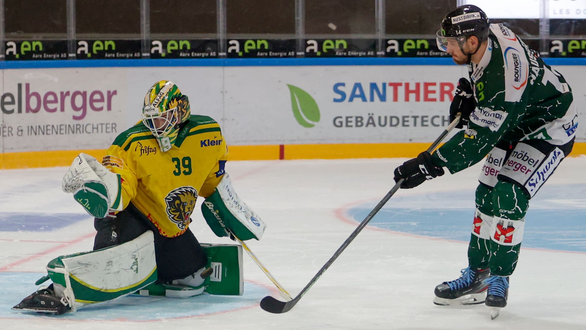 Ersatz für Connor Hughes: Fribourg holt Goalie Bryan Rüegger von Thurgau