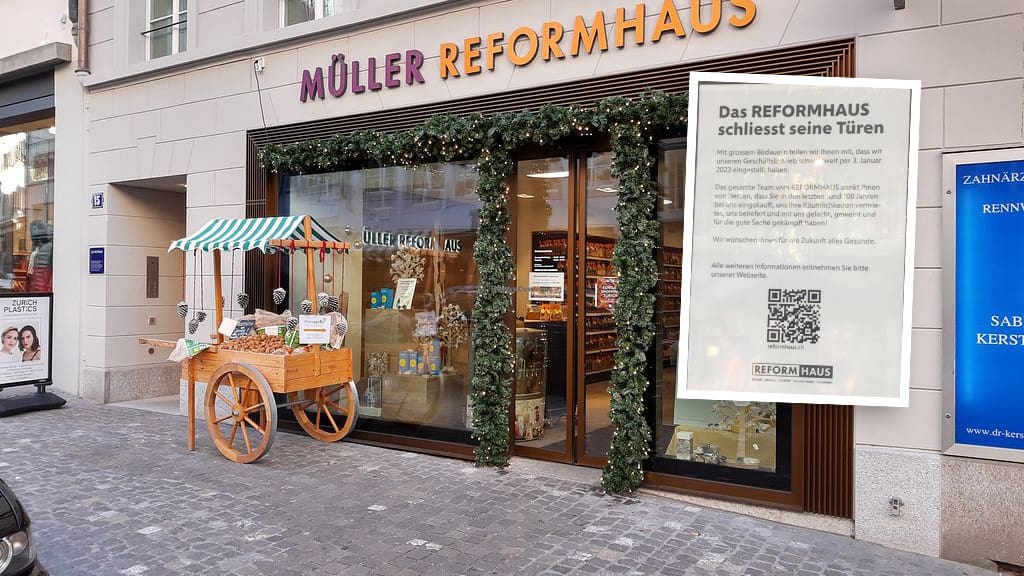 Reformhaus-Kette Müller schliesst alle 37 Filialen in der Schweiz - Blick