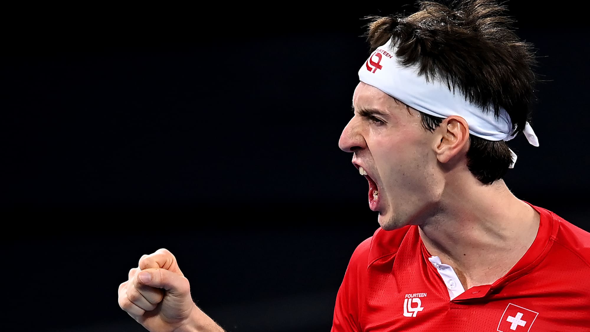 ATPTurnier in Adelaide Startsieg für MarcAndrea Hüsler gegen Rinderknech