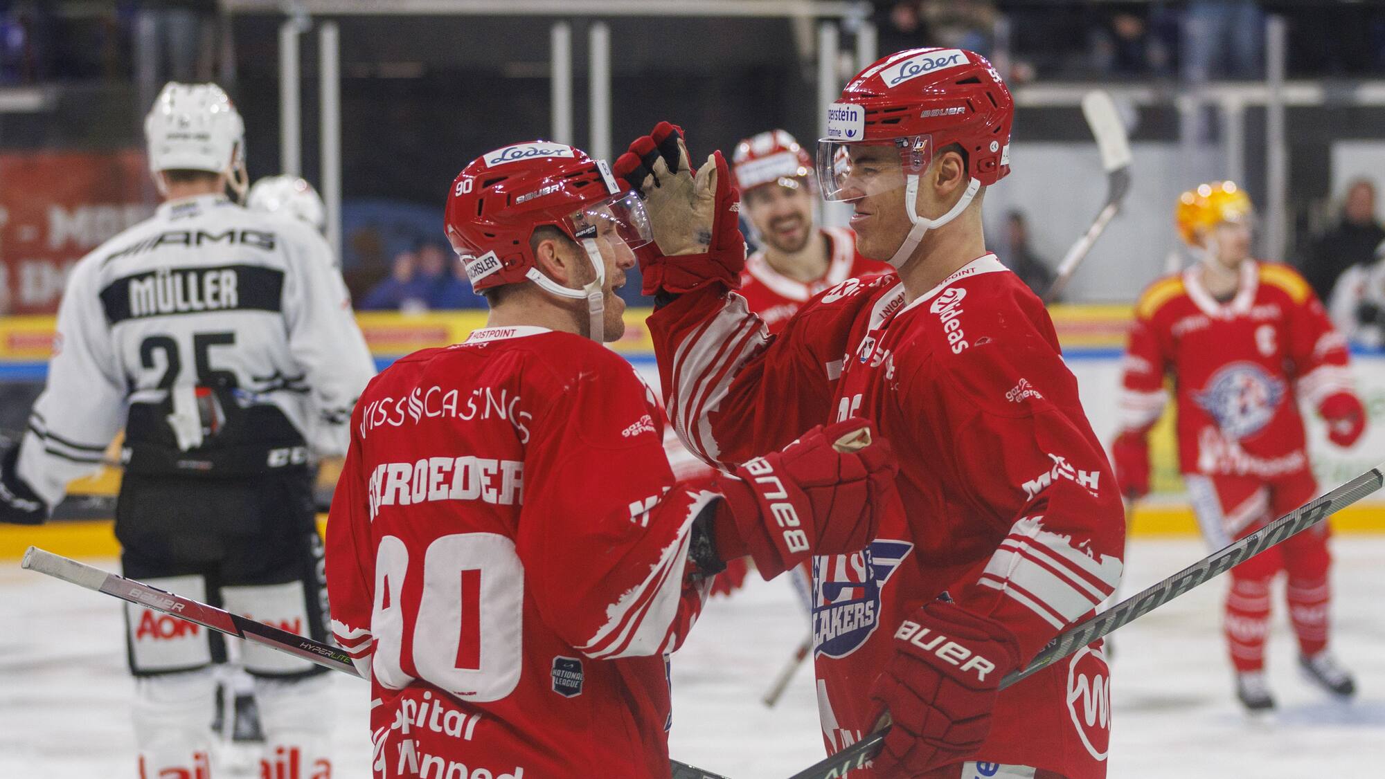 Eishockey Die RapperswilJona Lakers schlagen Lugano 52 Blick