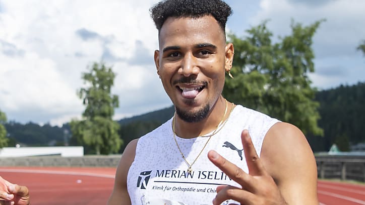 Leichtathletik Joseph läuft Schweizer Rekord über 60 m Hürden Blick