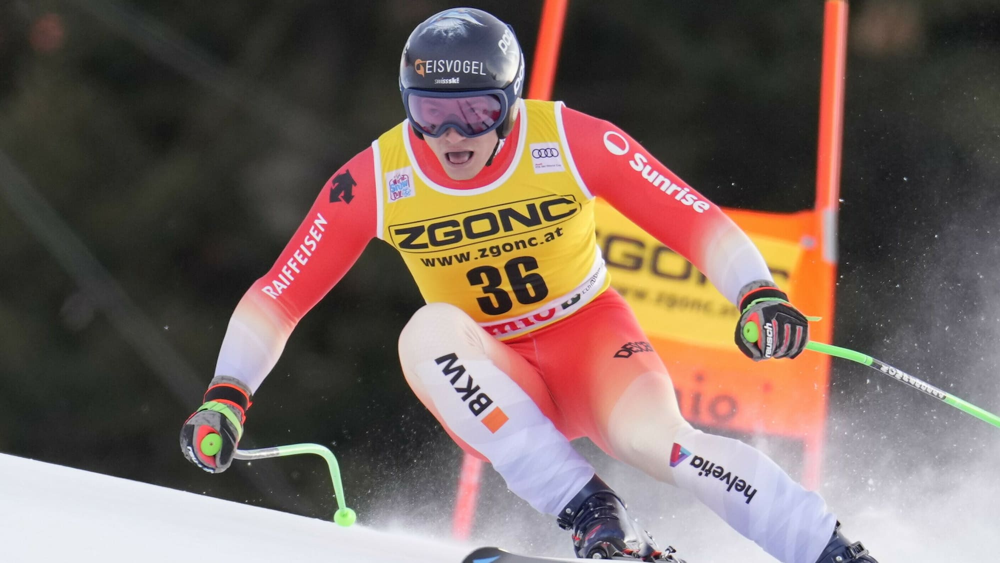 Ski Schweizer sichern sich drei WeltcupFixplätze im Riesenslalom Blick