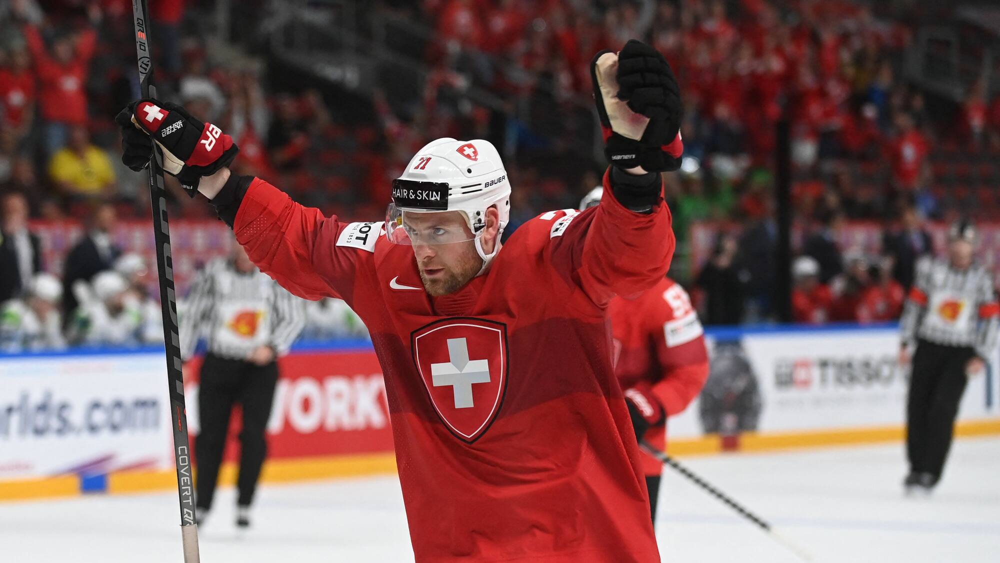 Tanver Racard Eishockey-WM: Richards Eltern sind Kanadier, er ist ein stolzer Schweizer