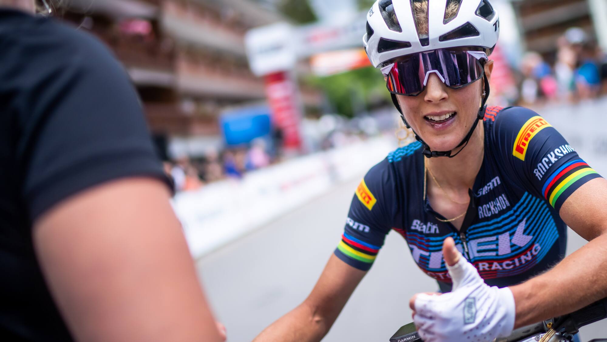 MountainbikeWeltcup Jolanda Neff braucht in Lenzerheide den LucaBoost