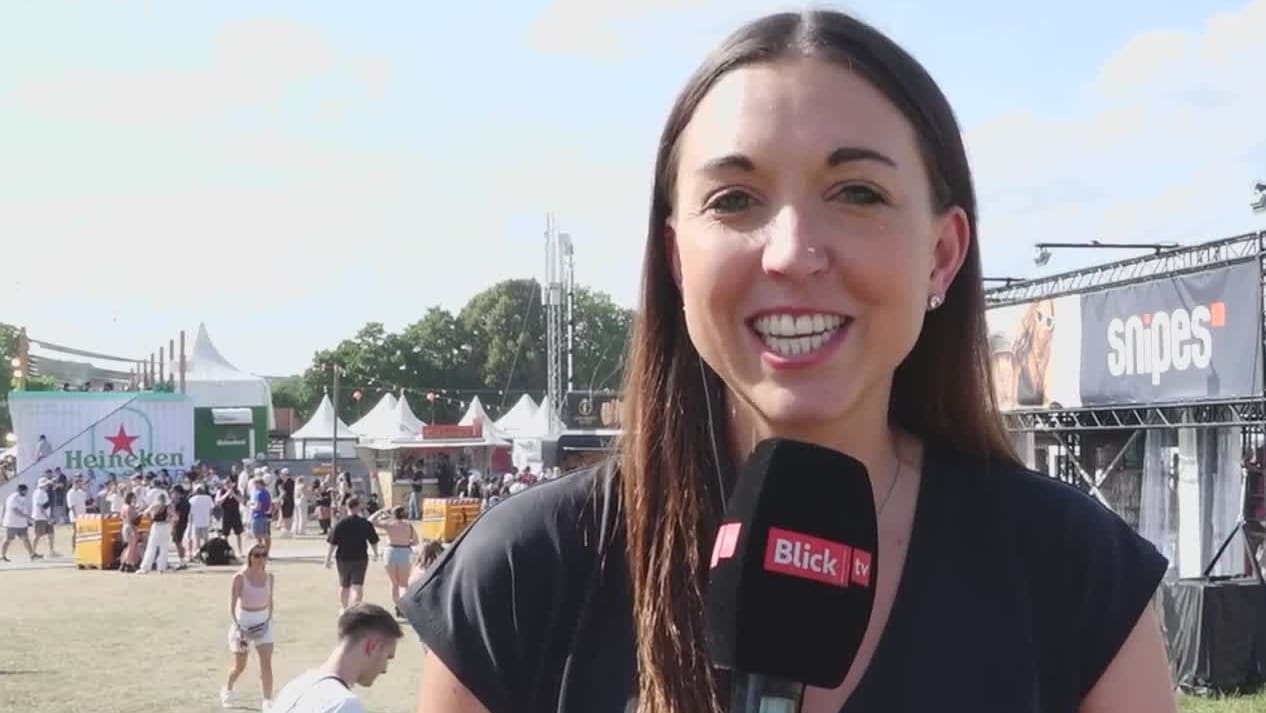 Rebecca Spring Rok Blick-Reporterin Rebecca Spring am Open Air Frauenfeld - Blick