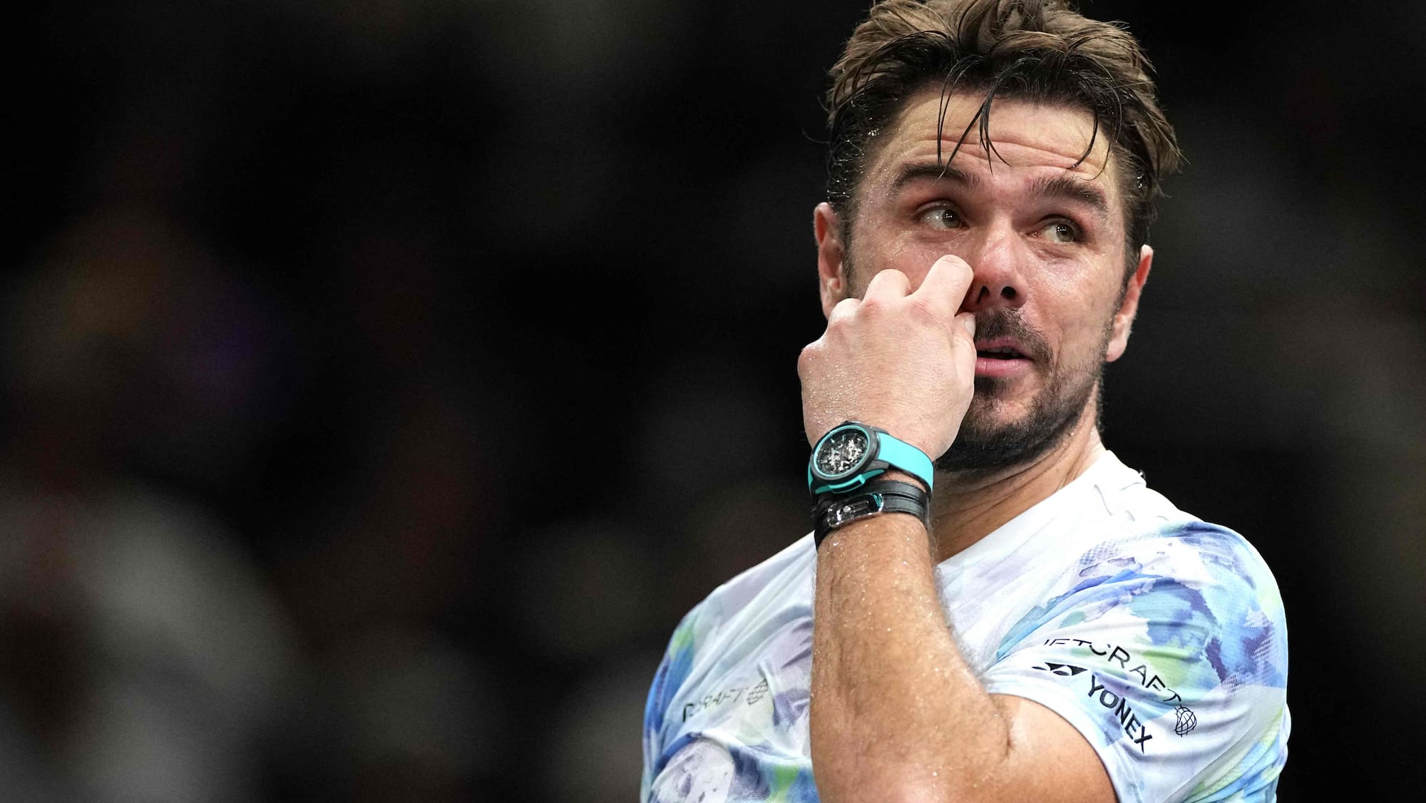 Tennis: Wawrinka unterliegt beim Masters in Paris Thiem in der 1 Runde Tennis: Wawrinka unterliegt beim Masters in Paris Thiem in der 1 Runde