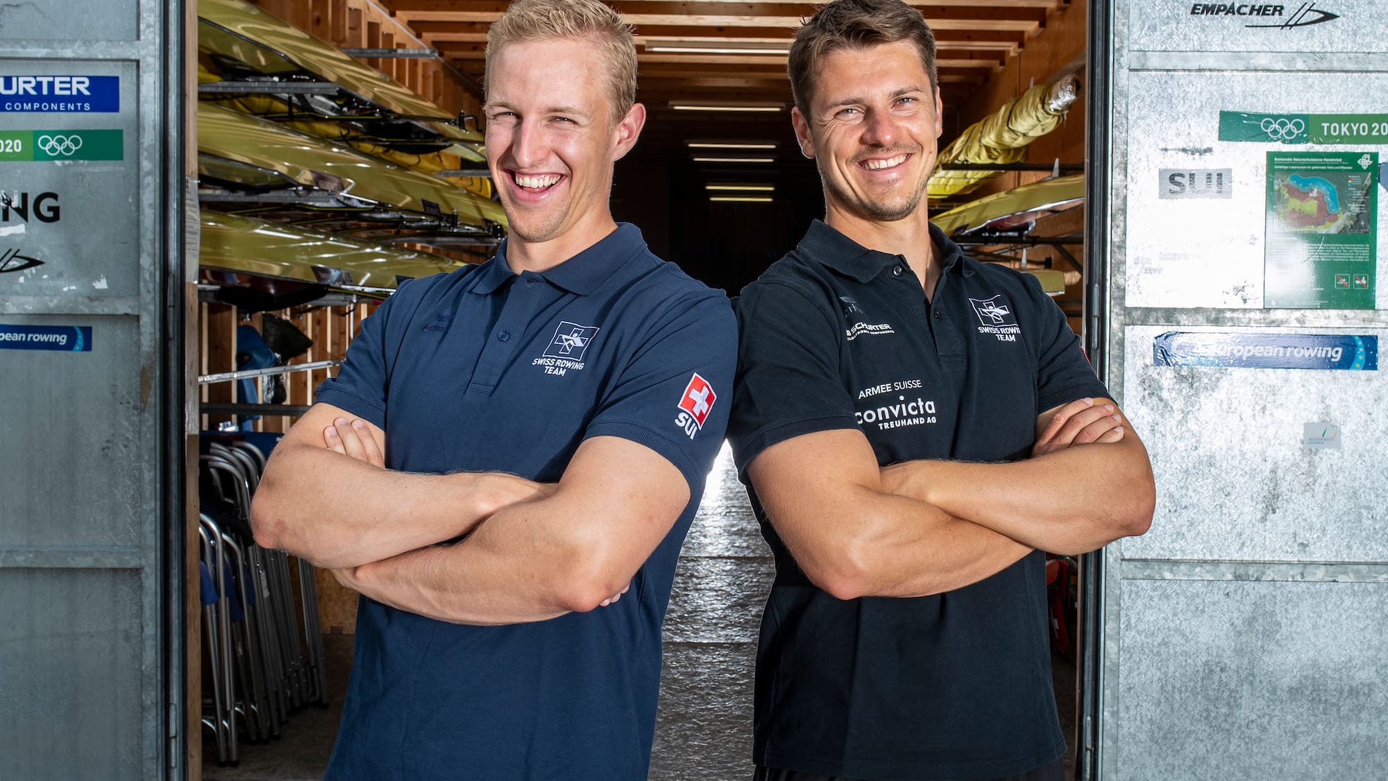 Verrücktes RuderJahr der OlympiaHoffnungen Roman Röösli und Andrin Gulich