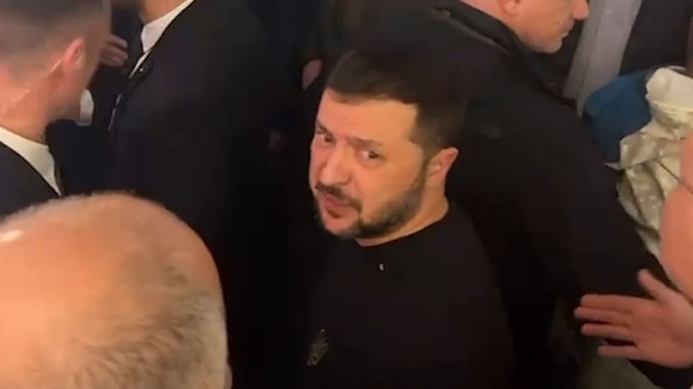 WEF Wolodimir Selenski beantwortet Blick exklusiv eine Frage Blick