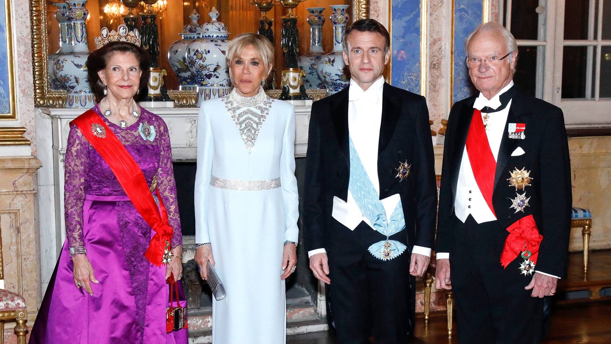 Schwedische Royals glänzen bei Galadinner für die Macrons - Blick
