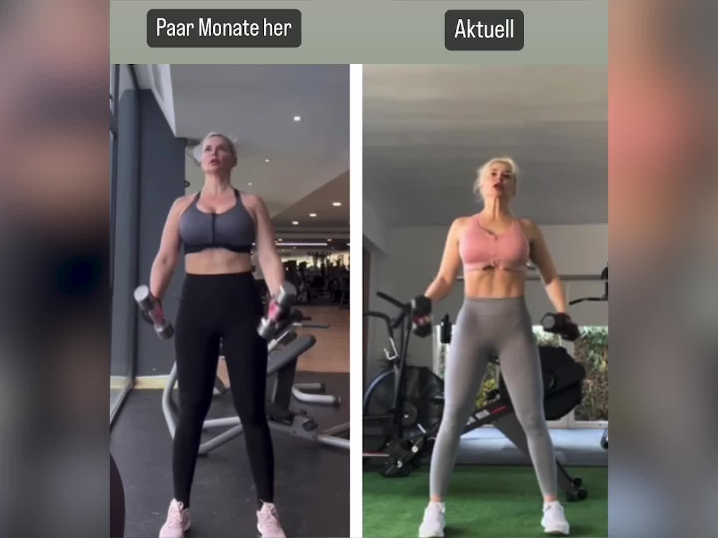 Daniela Katzenberger zeigt Vorher-Nachher-Videos ihrer Diät