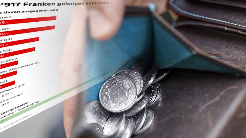 He looks into the wallet of a management consultant: “I spend almost 80,000 francs a year.” He looks into the wallet of a management consultant: “I spend almost 80,000 francs a year.”
