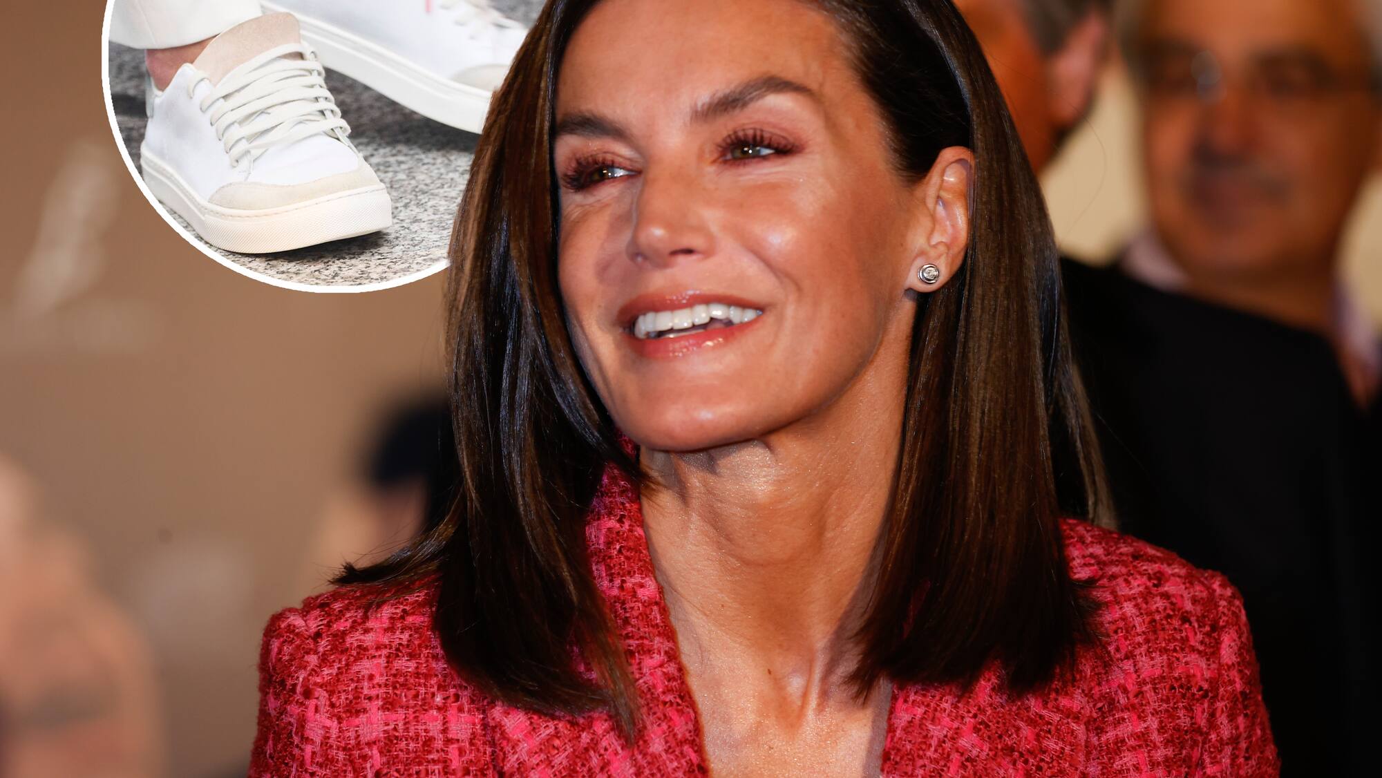 Ungewohnter Anblick Deshalb ist Königin Letizia in Sneakern unterwegs