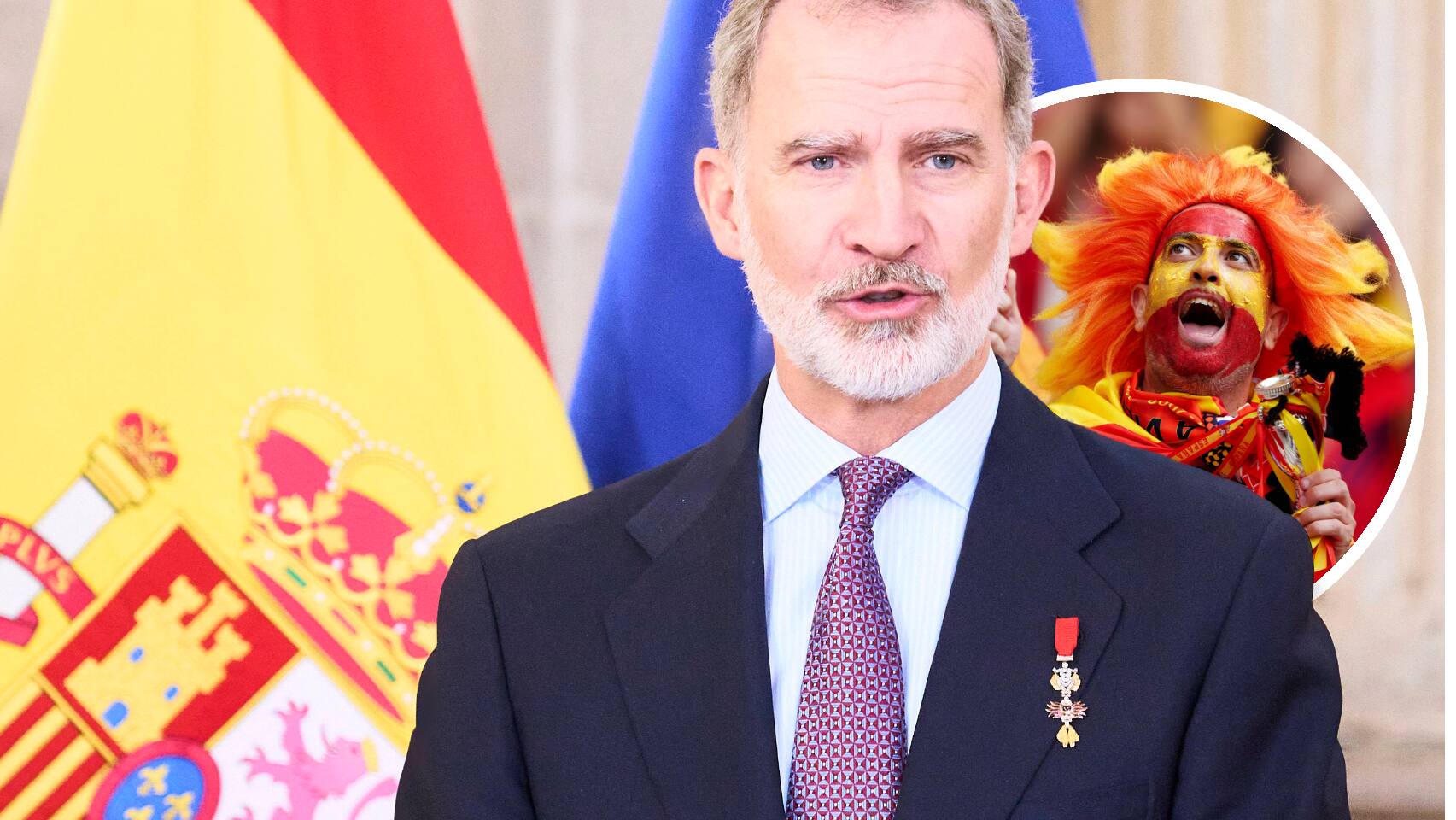 König Felipe verpasst EMSieg von Spanien im Viertelfinale Blick