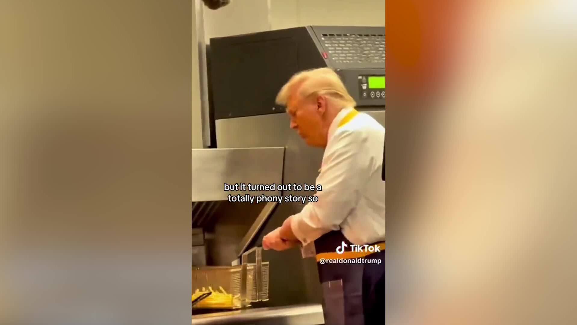 Donald Trump arbeitet für Wahlkampf bei McDonald's - Blick