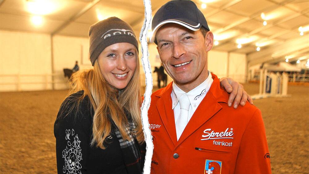 Reitstar Pius Schwizer Pferd und Frau weg! Blick