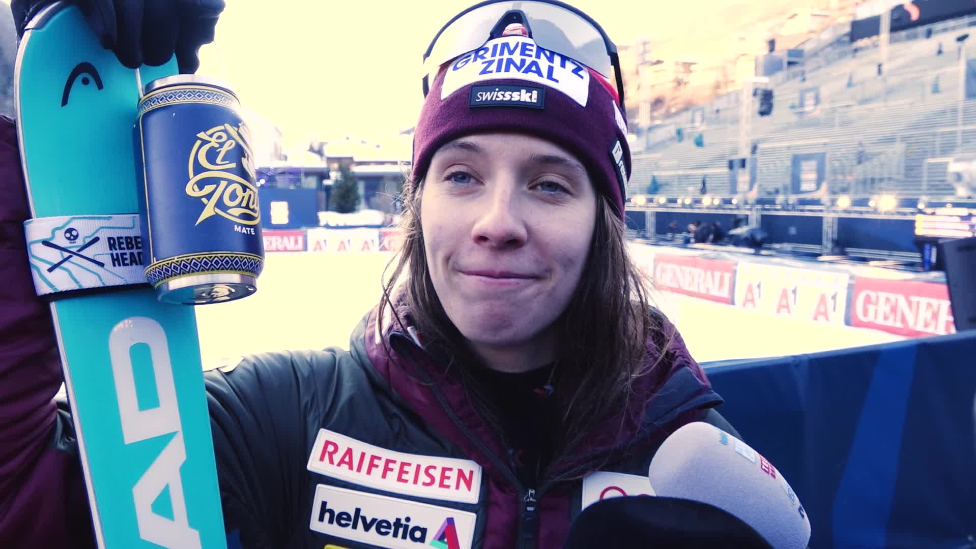 Ski: Camille Rast spricht über Weltmeistertitel im Slalom - Blick