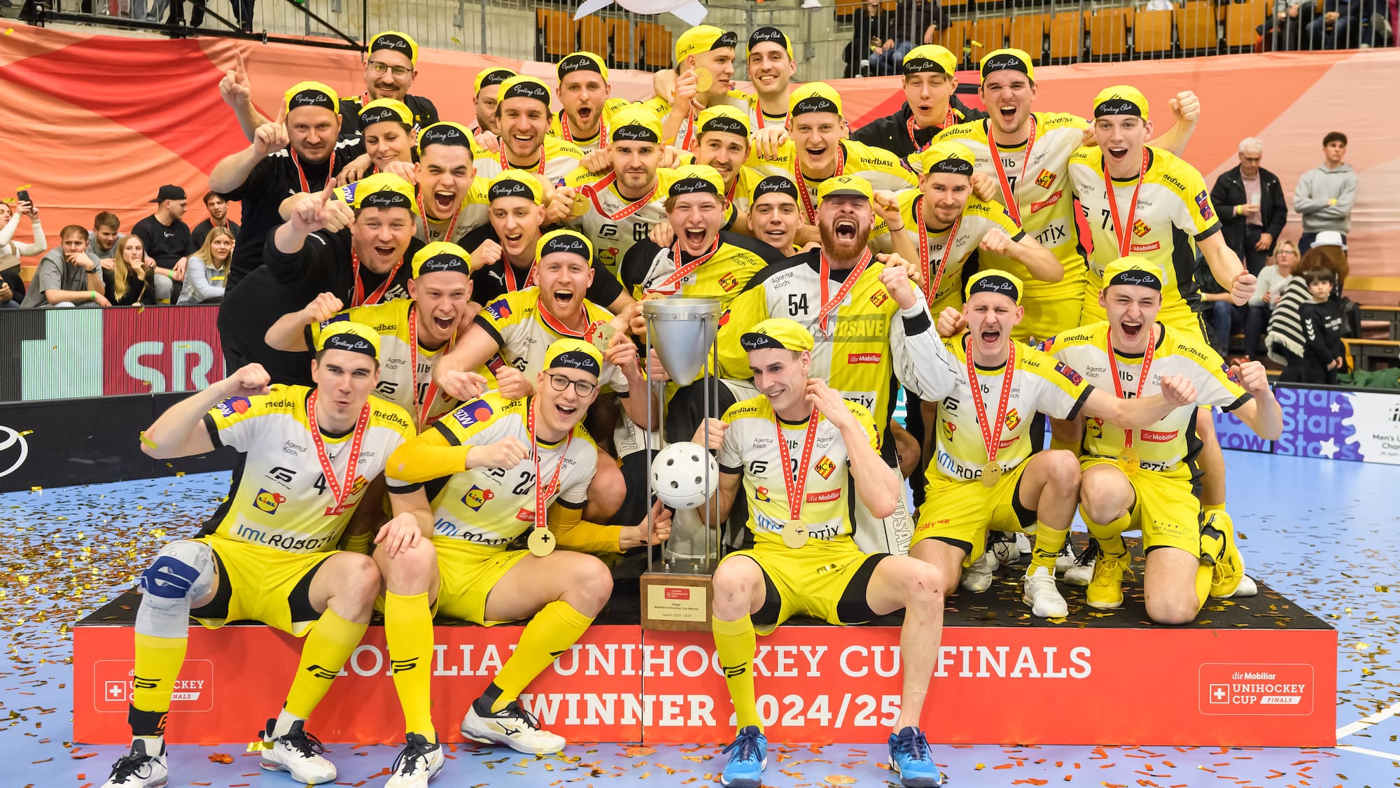 Sensationssieg: Rychenberg Winterthur gewinnt Unihockey-Cup gegen Zug