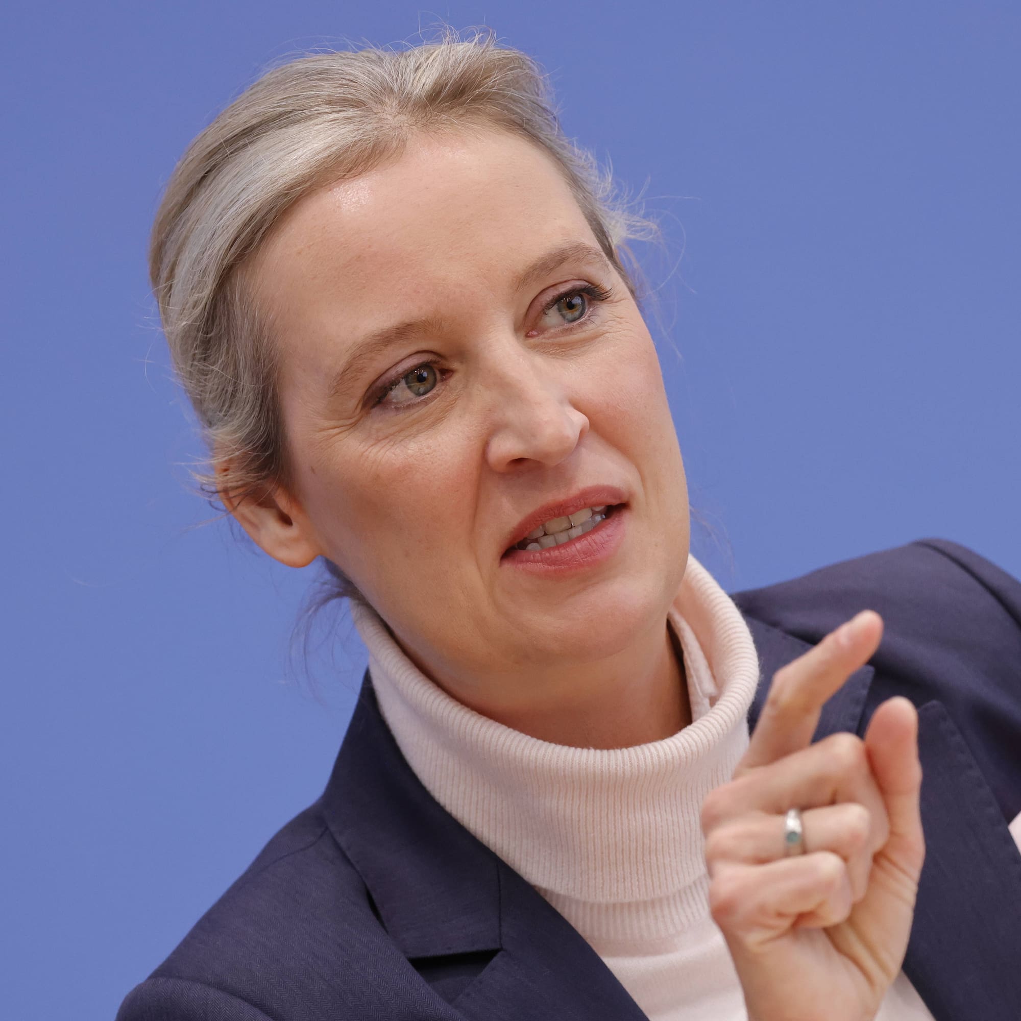 AfD-Chefin Alice Weidel an Restaurant-Eröffnung