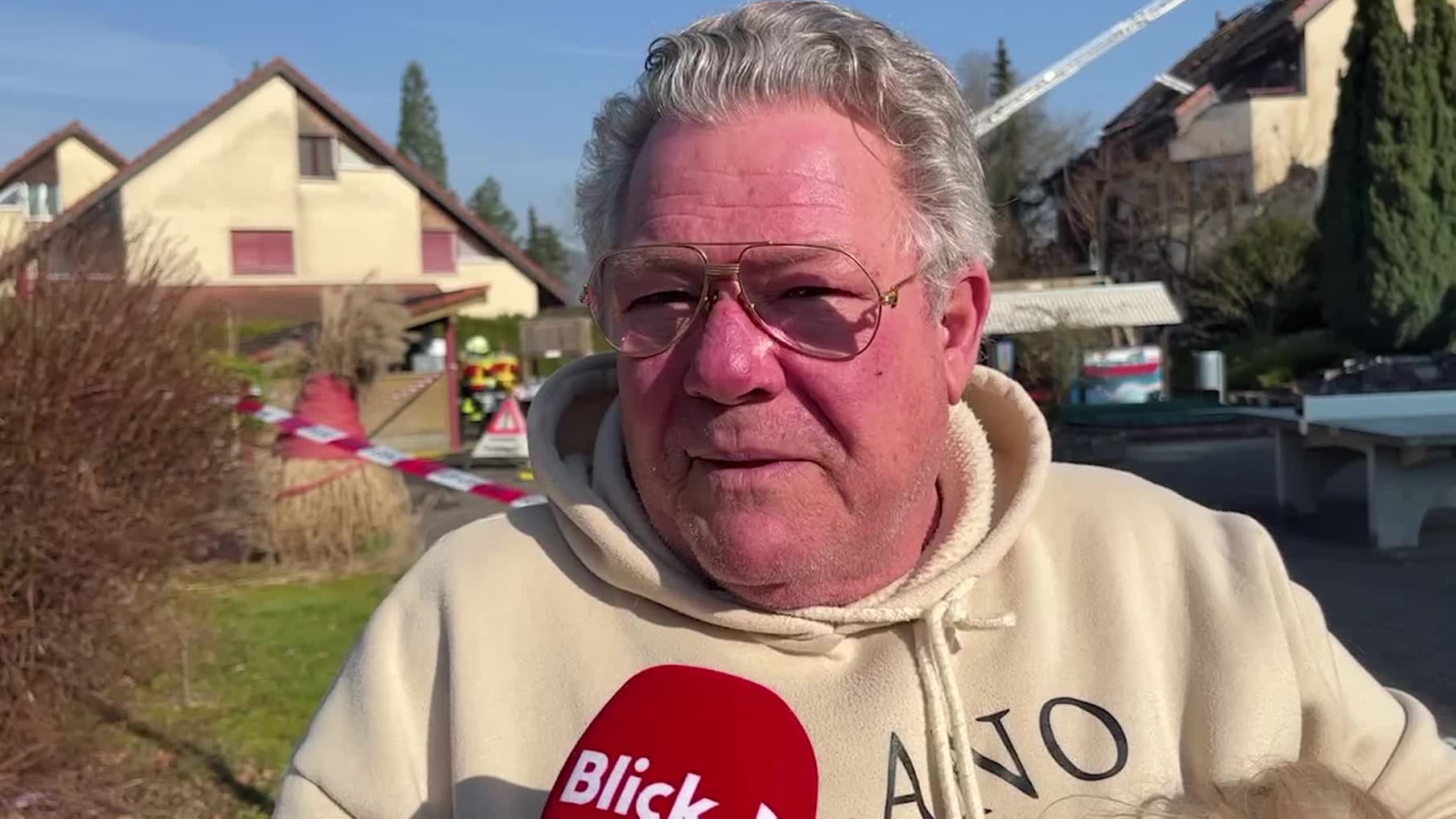 Brand in Gebenstorf: Die Bewohner hatten das Cheminée angezündet - Blick