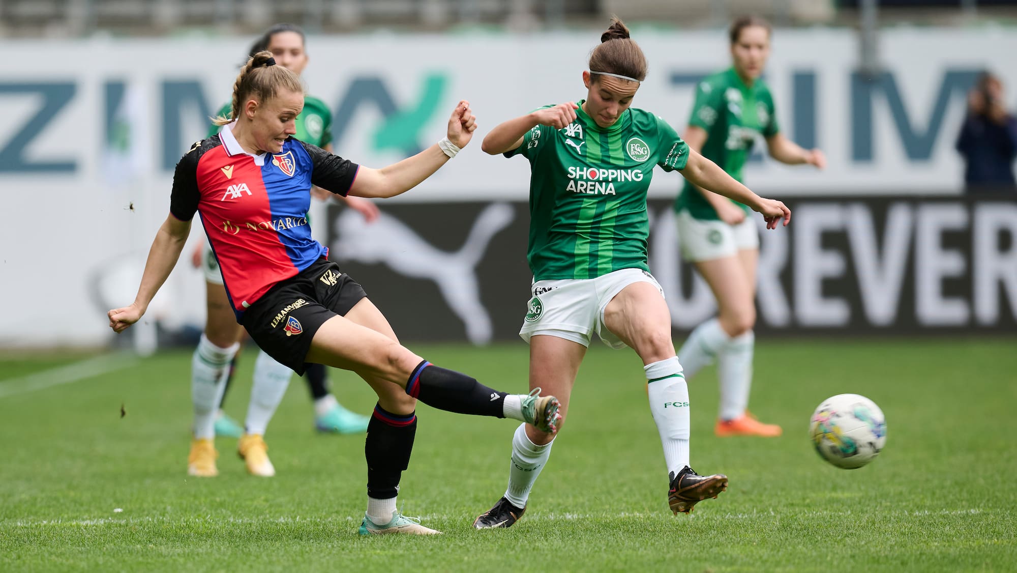 FCB und Servette ringen um den Erfolg: Frauen-Fussball in der AXA Women's Super League