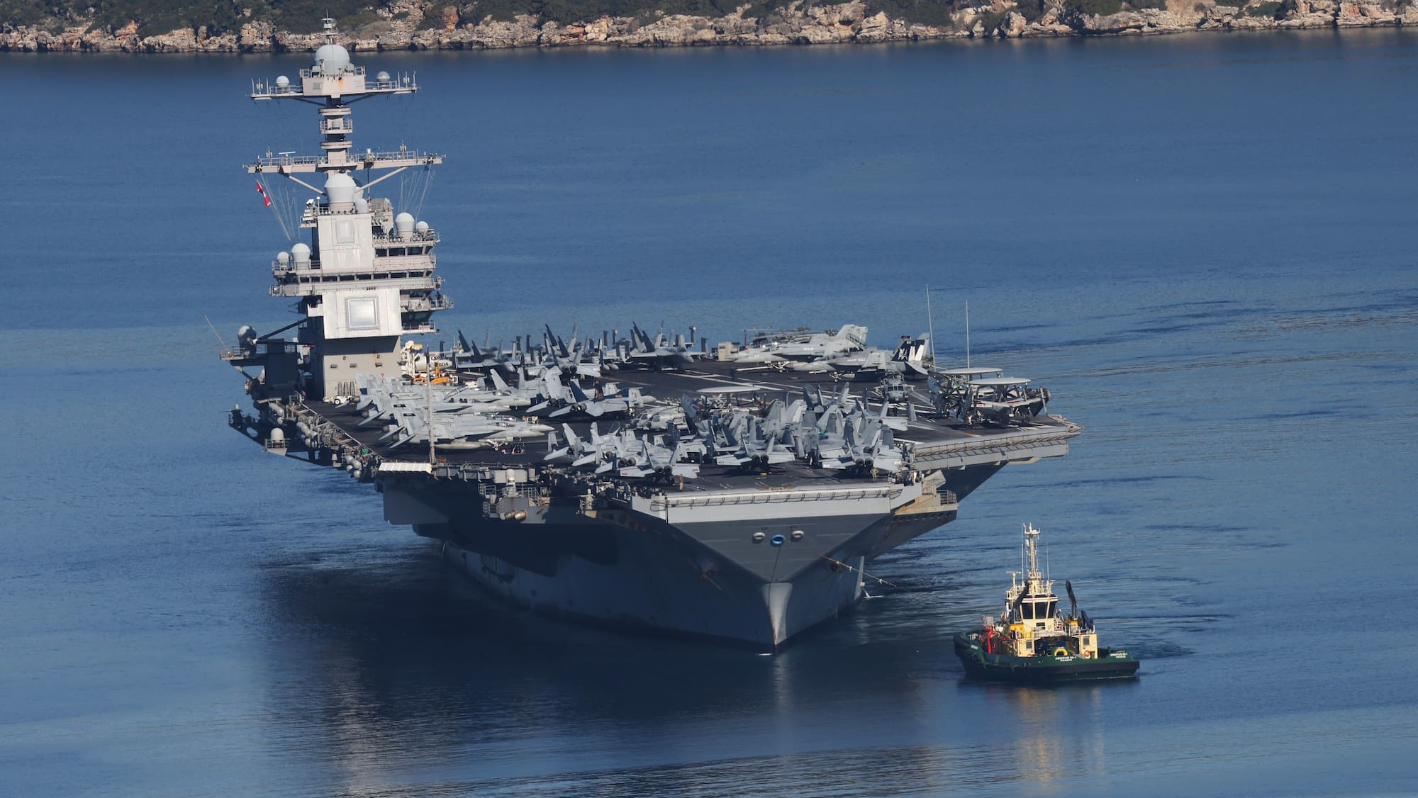 Geradle USS Gerald R. Ford: Der grösste Flugzeugträger der Welt - Blick