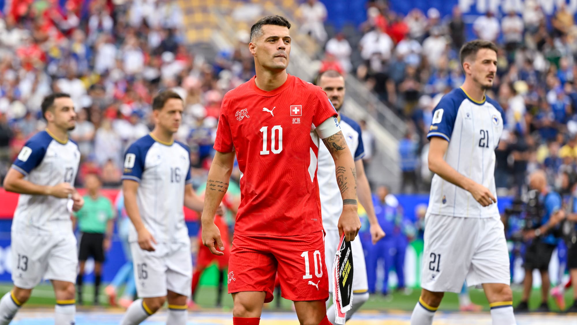Granit Xhaka reagiert auf Kritik: Starke Leistung und klare Worte