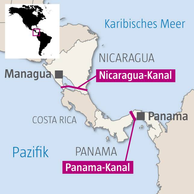 Vom Atlantik Zum Pazifik China Baut Nicaragua Einen Kanal Blick