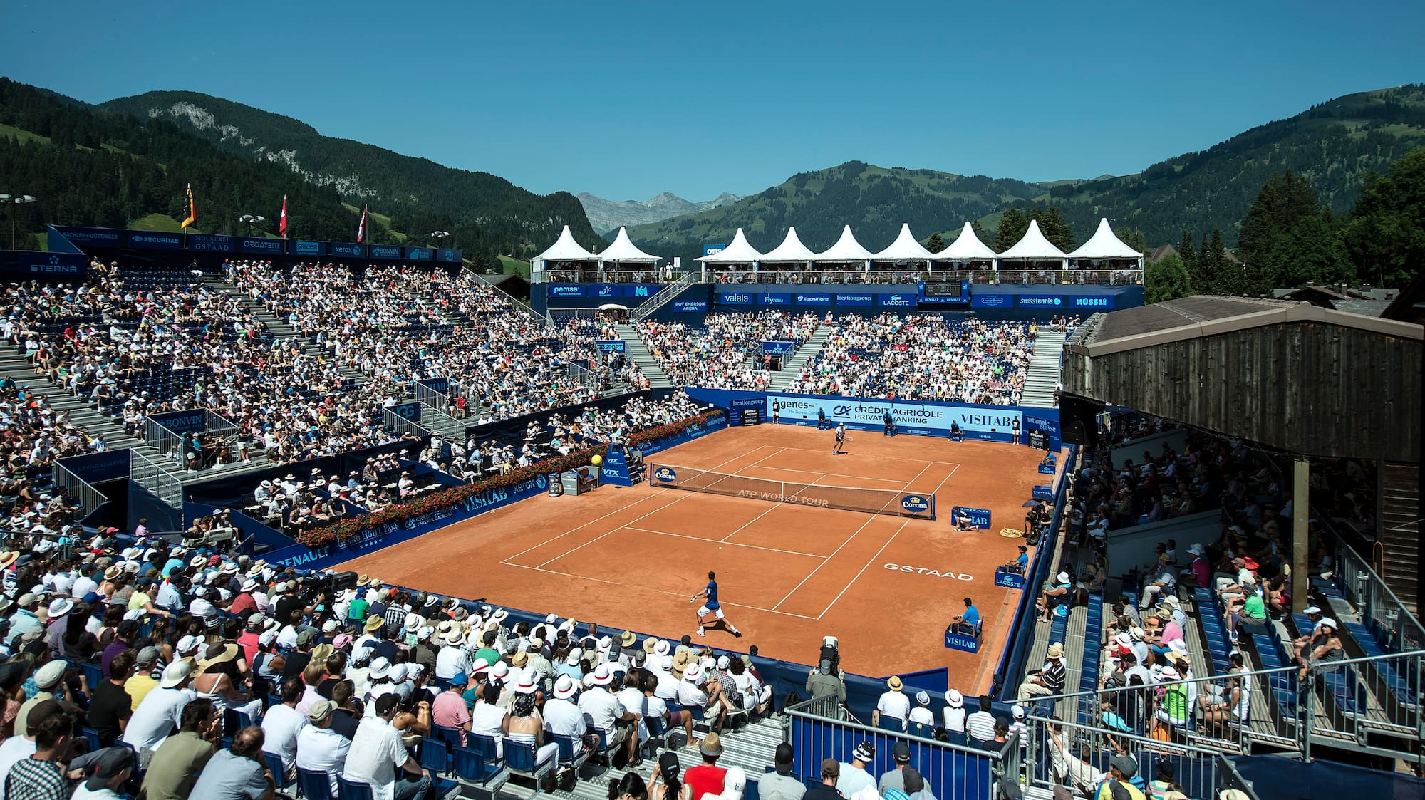 Jetzt Tickets gewinnen Erleben Sie FrauenTennis in Gstaad Blick