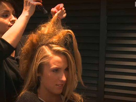 wie mache ich toupiertes haar zum fest