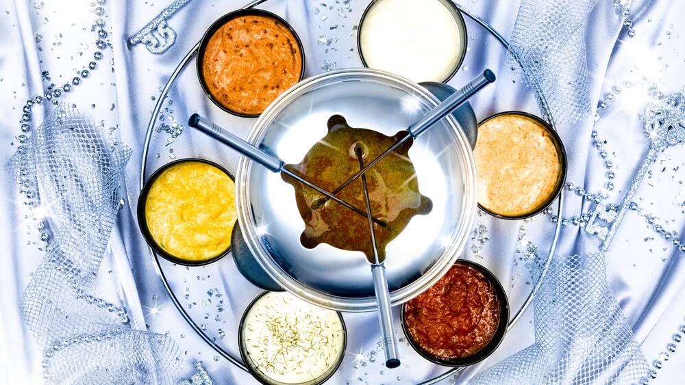 Silvester mitternachtssuppe leckere bildderfrau 7 Fondue-Chinoise-Saucen-Rezepte für das Silvestermenü - Blick