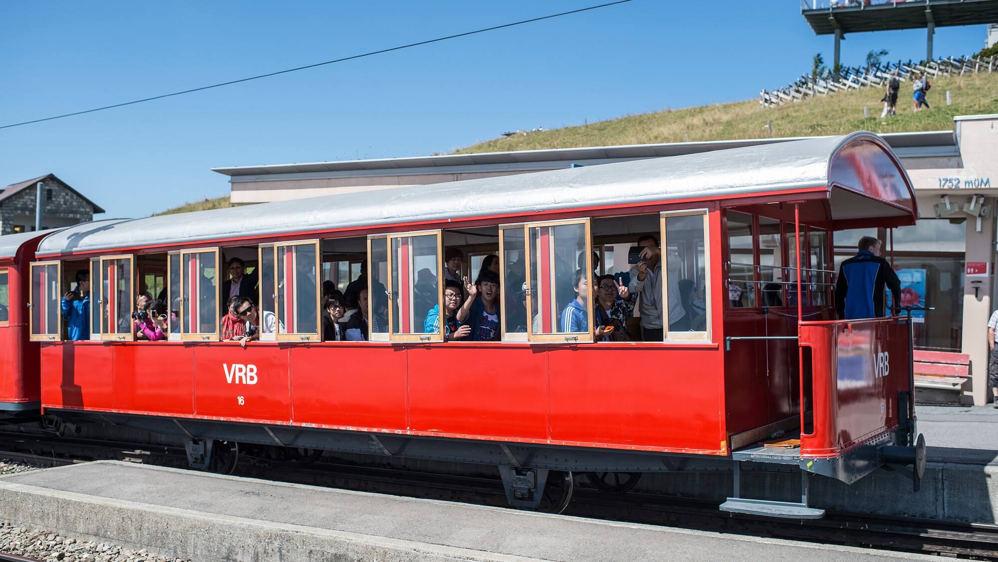 Rekord auf der Rigi 20 Prozent mehr Gäste auf der Rigi Blick