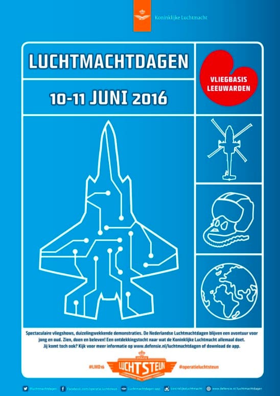 An dieser Flugshow in Leeuwarden hätten die Patrouille-Suisse-Jets fliegen sollen.