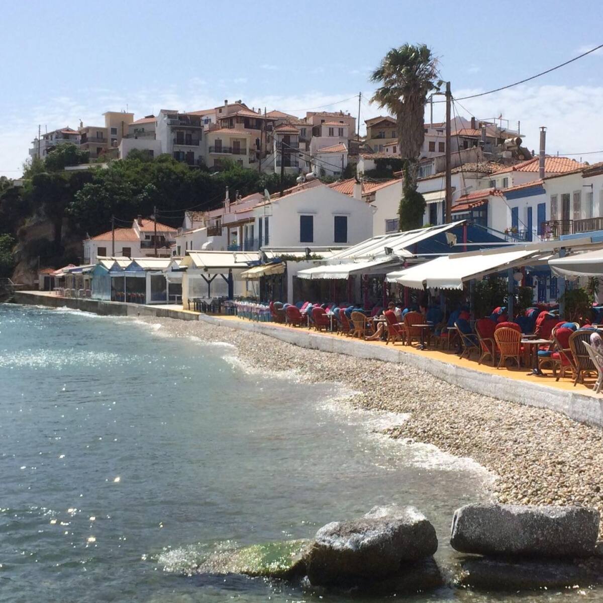 Gahnende Leere An Griechenlands Stranden Die Fluchtlinge Sind Weg Die Touristen Auch