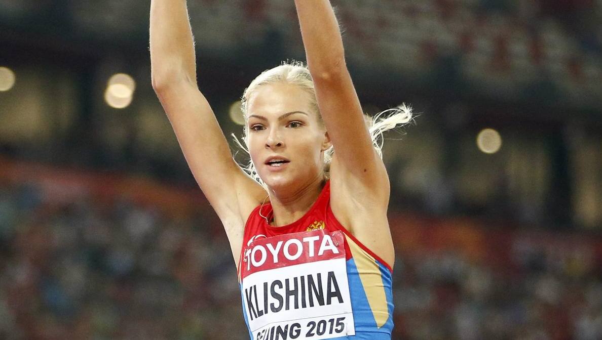 Klischina ist die einzige Athletin aus Russland Blick