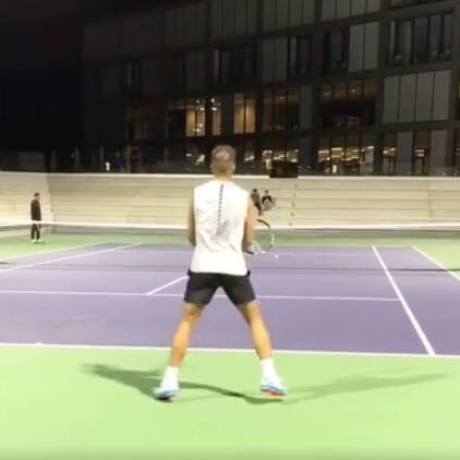 Rafael Nadal Tragt Baseball Cap Nach Haartransplantation Blick