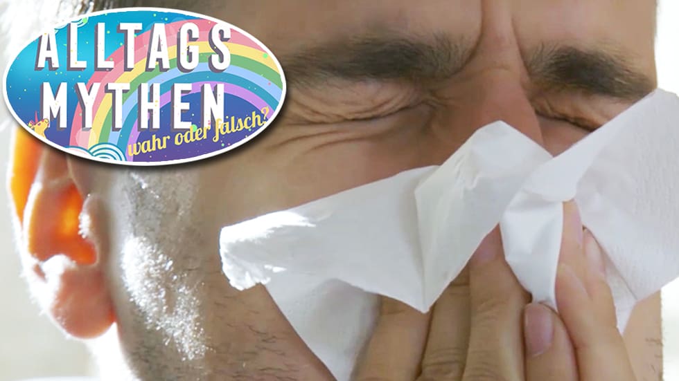 Alltagsmythen: Richtig Nase putzen bei Schnupfen - Blick