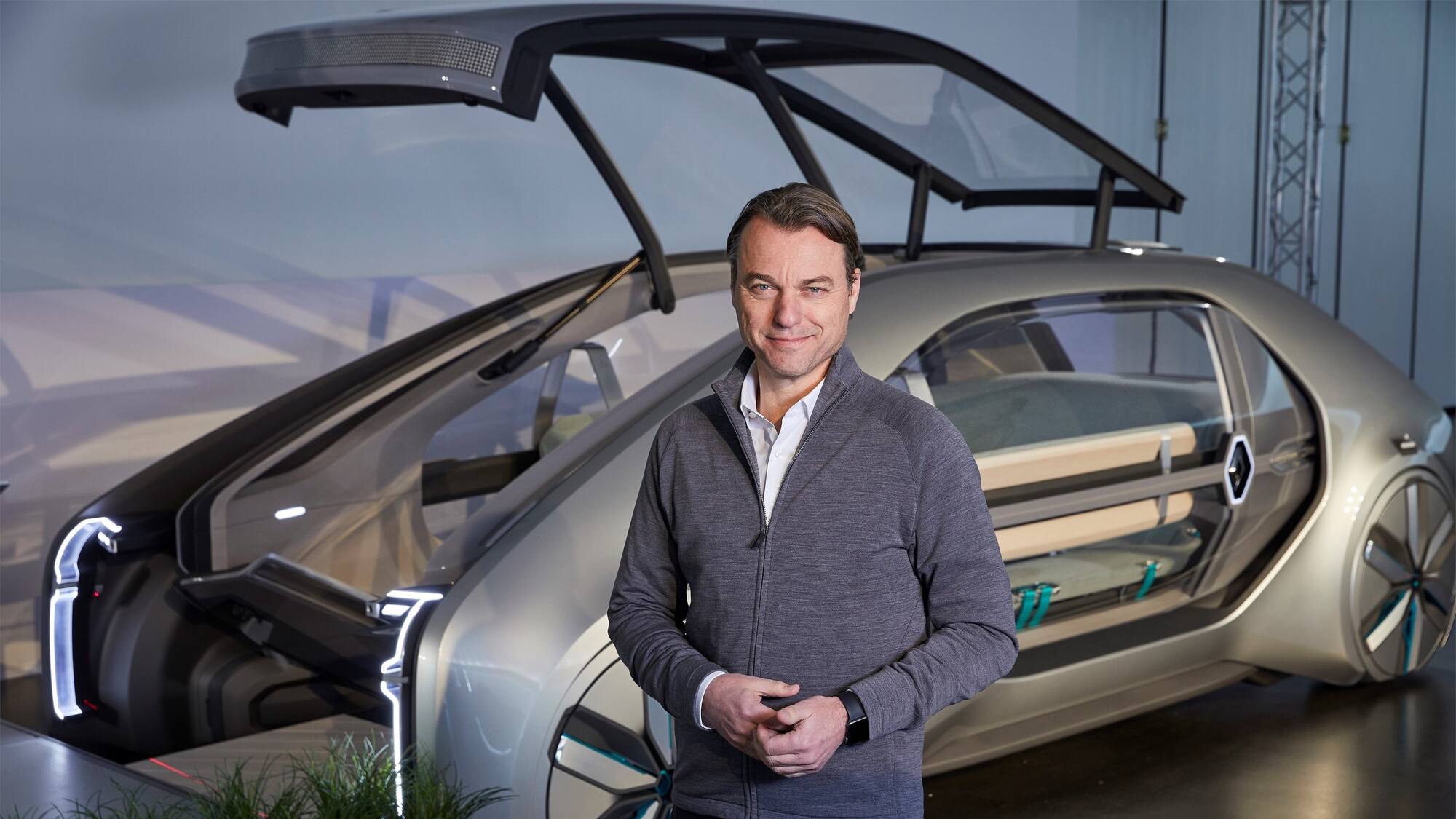 Interview mit RenaultChefdesigner Laurens van Acker Blick