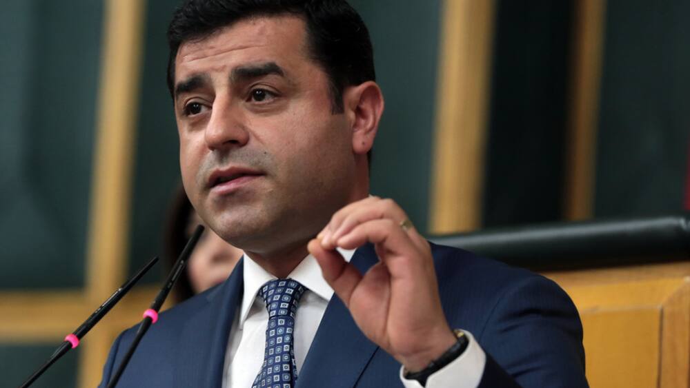 Türkei Schweiz Chef der Kurdenpartei HDP Selahattin Demirtas kommt Türkei Schweiz Chef der Kurdenpartei HDP Selahattin Demirtas kommt